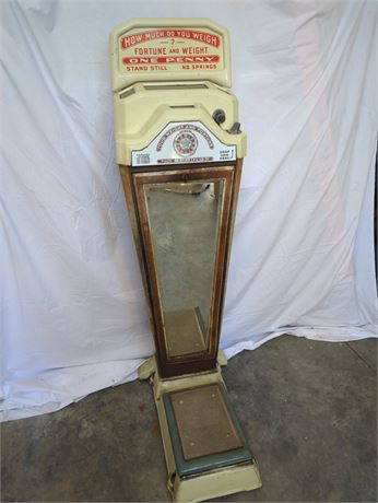 Watling Scale Co. Fortune and Weight Machine
