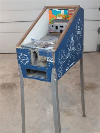 U.S. Marshal Shooting Gallery Arcade Game
