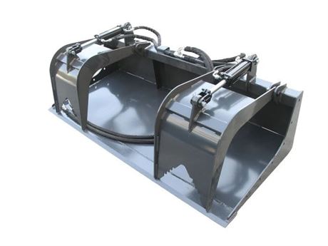 72 Inch Grapple Bucket for Skid Steer