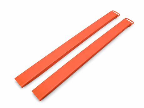 Orange Forklift Extensions - 84 Inch Length