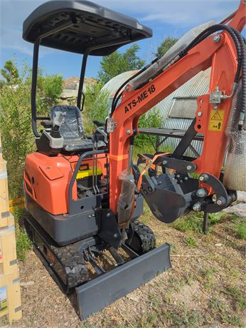 ATS-ME 18 Mini Excavator (NOT STARTING!!)