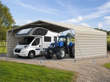 20' x 30' Steel Carport