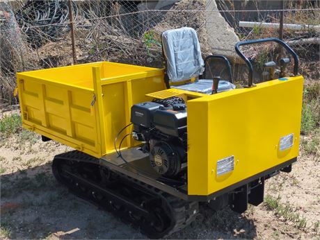 Crawler With Hydraulic Dump