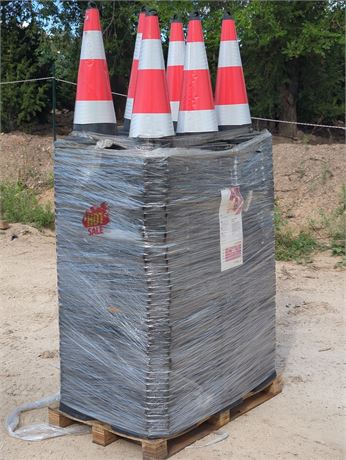 250 High-Visibility Traffic Safety Cones