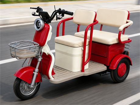 Red Mini Golf Cart (assembly required)