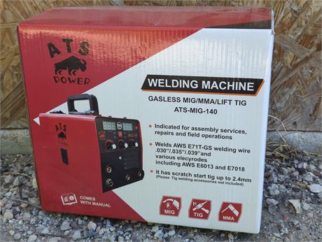 ATS-MIG-140 Gasless MIG Welder