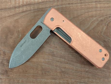 Böker Plus Pocket Knife with Copper Handle