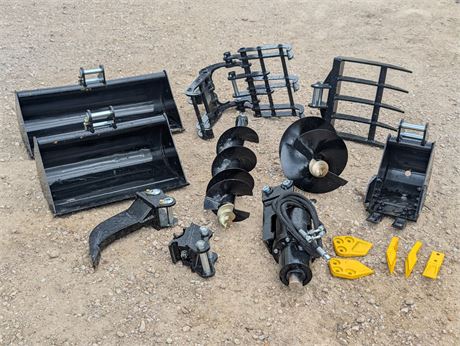 Mini Excavator Attachment Bundle