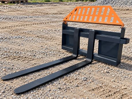 Manual Adjust Skid Steer Pallet Forks